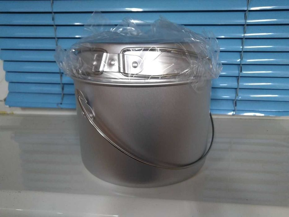 Набір посуду Tramp TRC-002 з алюмінію 1,2/1,9/2,9 л НОВИЙ 3-4 персони