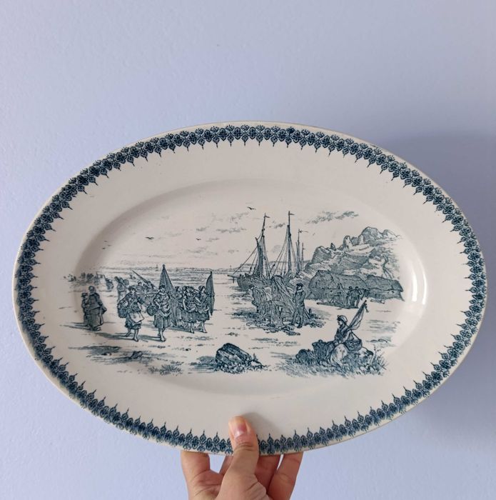 Travessa em Faiança Francesa