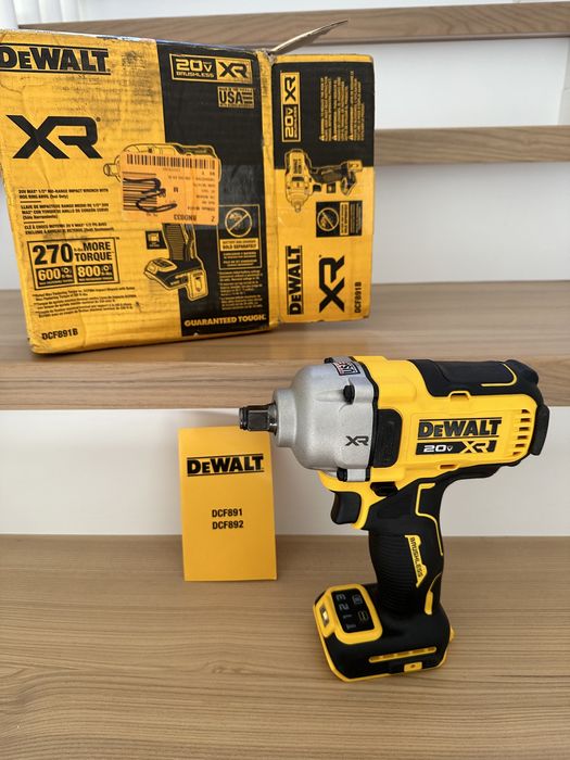 Гайковерт ударний безщітковий DeWALT DCF891