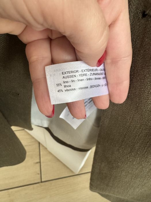 Жакет пиджак  піджак zara льон