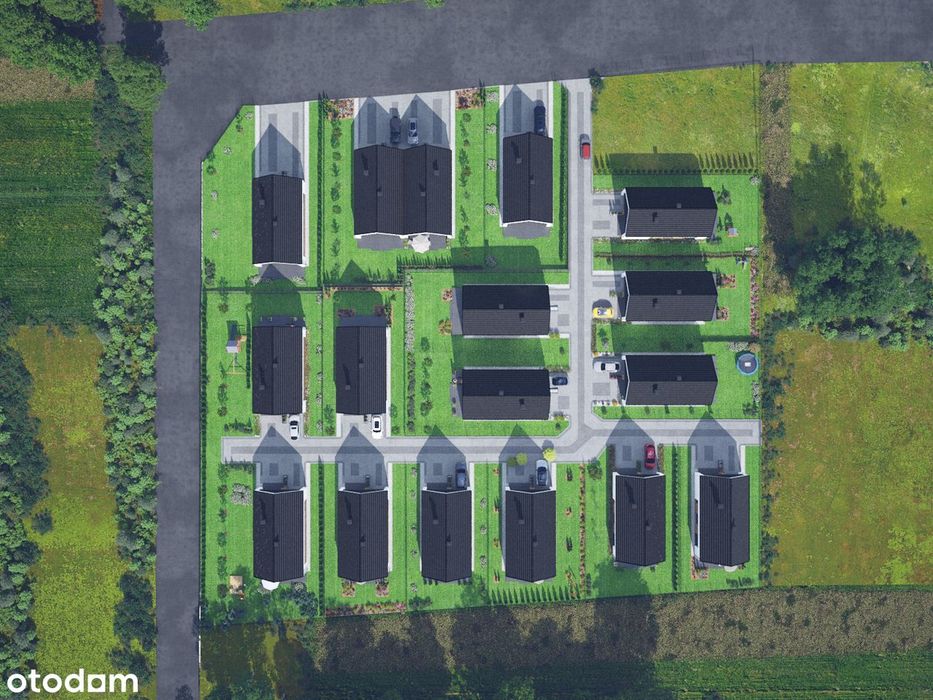 NOWY ETAP Dom wolnostojący - garaż - ogród
