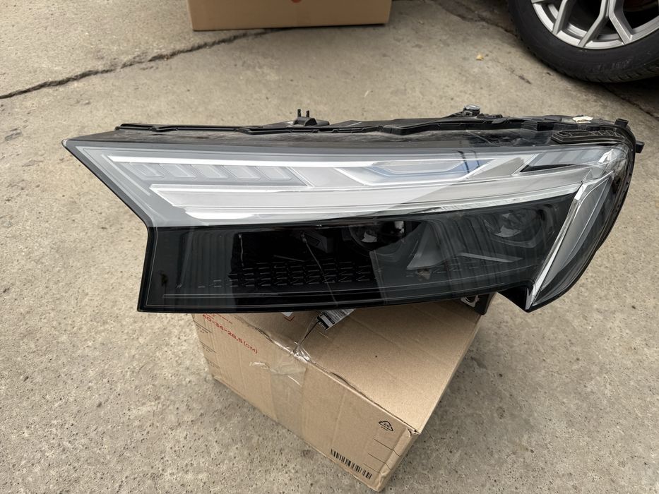 Фара левая AUDI Q7 II Рестайл FULL LED LASER 4M0941085D