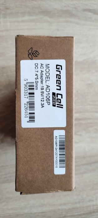 Zasilacz Green Cell PRO model AD106P AC:19.5V/12.3A DC:7.4*5.0mm(dell)