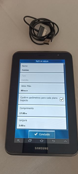 Tablet android com GPS