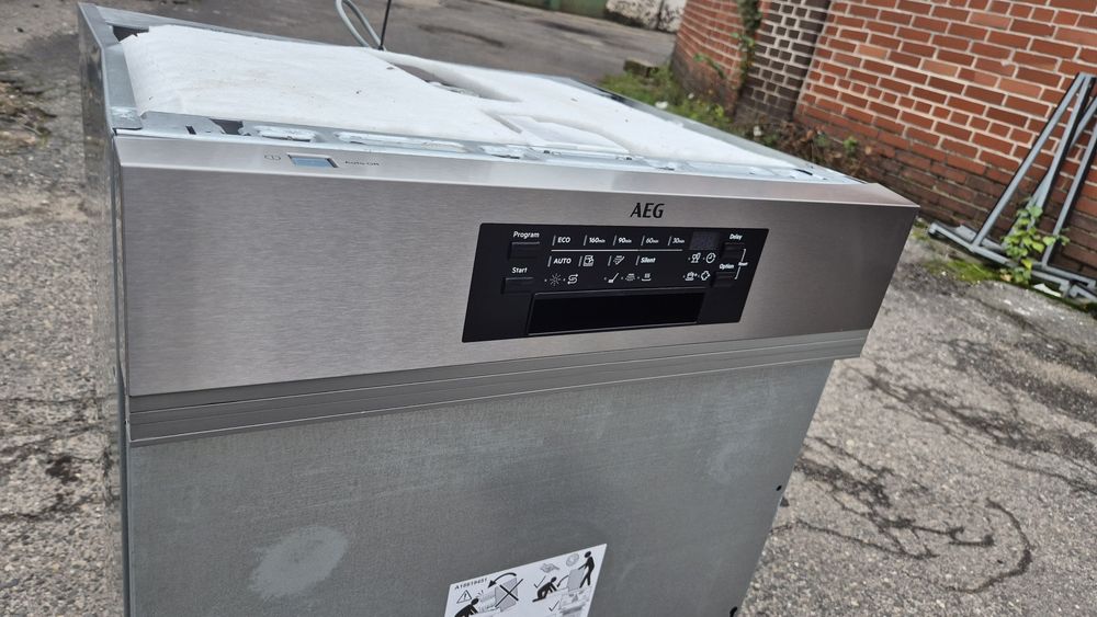 AEG zmywarka FES7574APM, 60cm, poekspoz, sklep 5000zł, panel srebrny, do zab