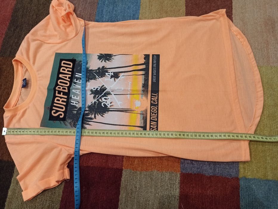 T-Shirt z aplikacją palmy