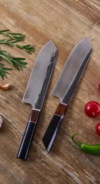 Кухонний шеф-ніж "Сакура"шеф ніж нож ручної роботи сокирка