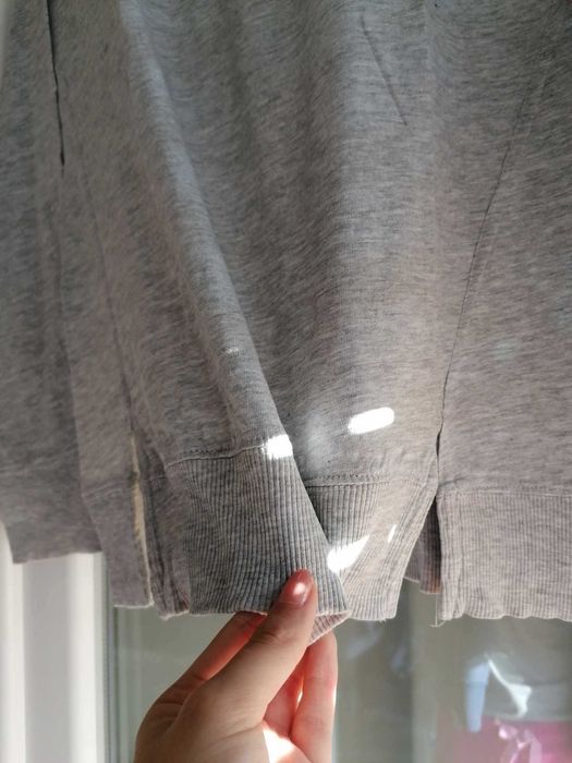 Sweat Cinza Basic Zara437477532448870402