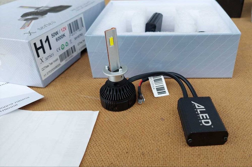 ТОП LED лампы,ALed H1 6000K (40W-50W) X-Series для линзованной оптики