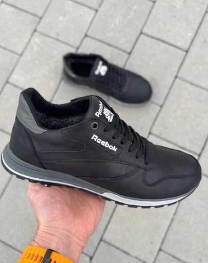 Чоловічі зимові кросівки з натуральної шкіри на вовні кроссовки