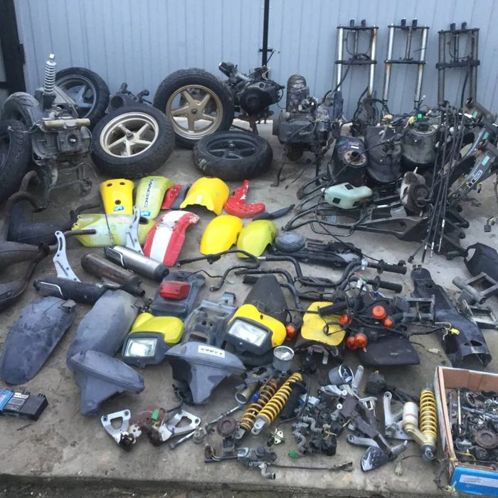Пластик голова б у на honda dio 35 zx af27 af18 tact 51 lead 90 af48 gorno