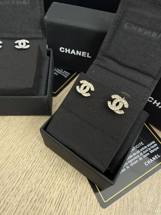 Сережки chanel lux