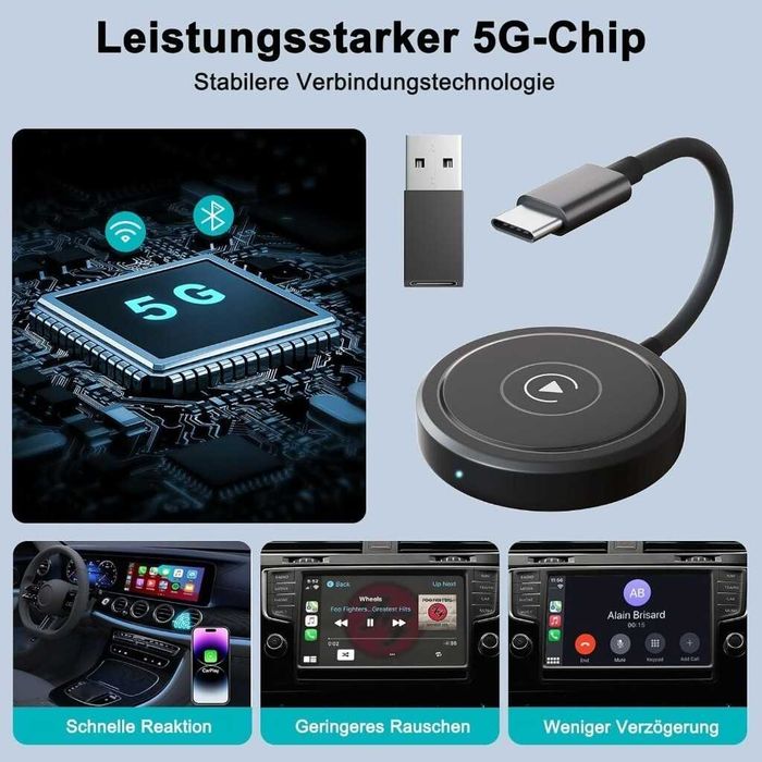 CarPlay bezprzewodowy adapter do iPhone
