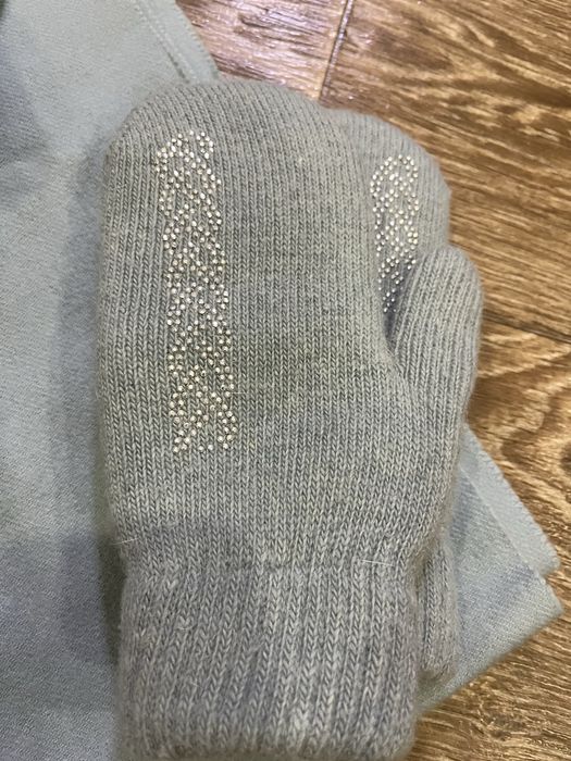 Зимний комплект,серо-голубой цвет