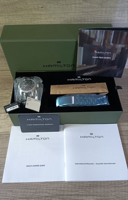 Чоловічий годинник Hamilton Khaki Field Murph 42mm (артикул H70605732)