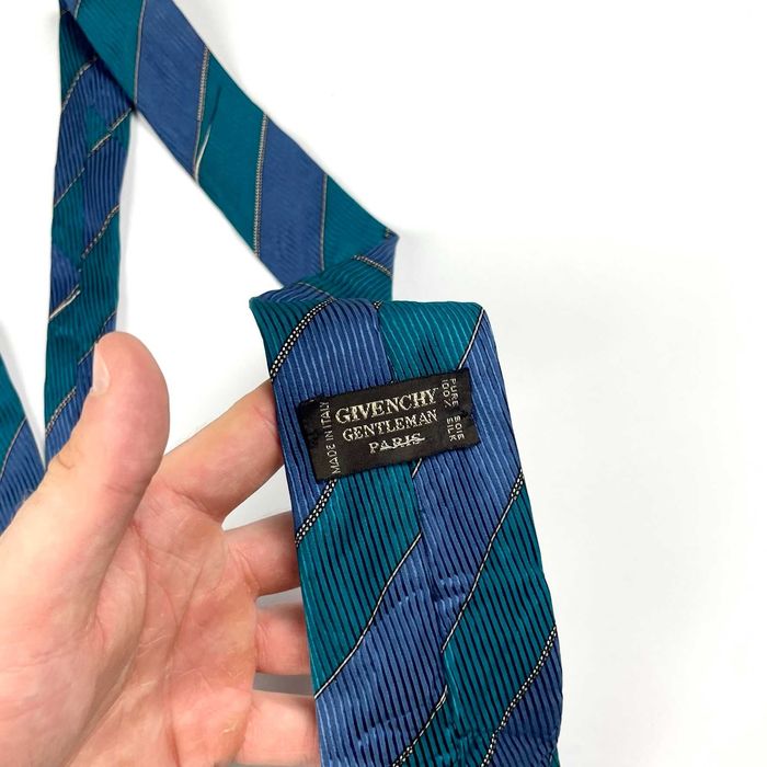 Givenchy vintage jedwabny krawat 90s