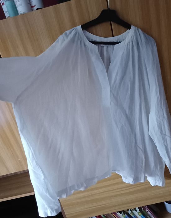 Koszula oversize biała - jak NOWA