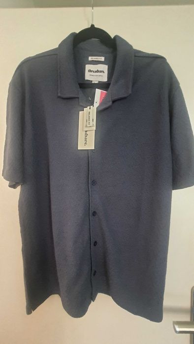 Koszulka polo niebieski męski