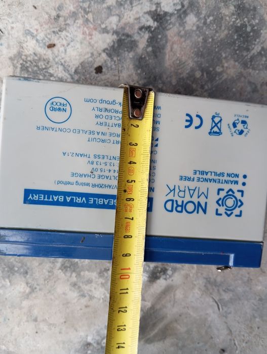 Аккумулятор гелевый 12v 7Ah