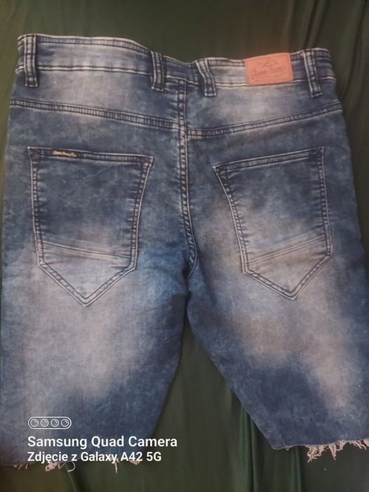 Spodenki jeans meskie Cropp