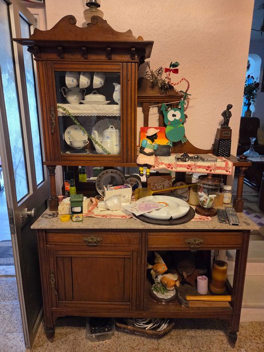 Movel vitrine vintage de sala