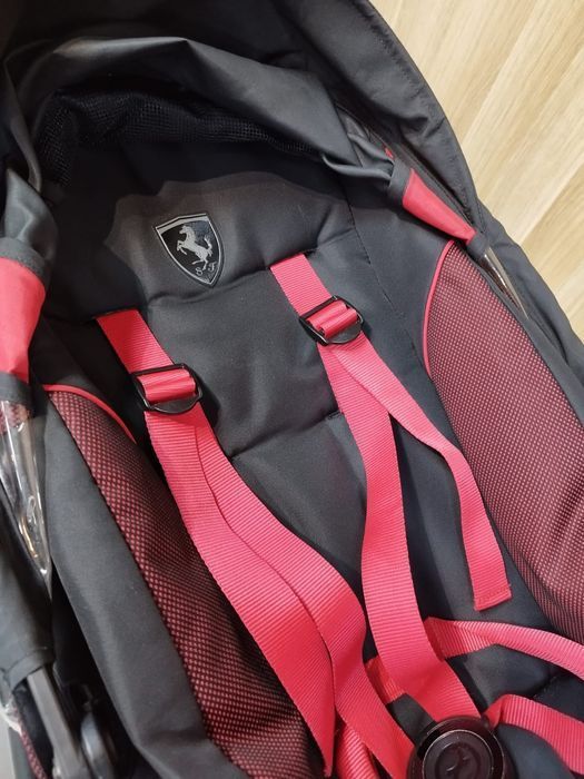 Cybex Balios S Lux nowa gondola i używana spacerówka Ferrari