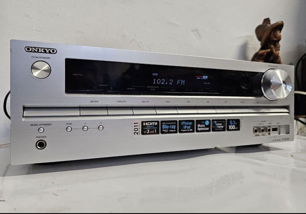 5.1-kanałowy amplituner kina domowego Onkyo TX-SR309, HDMI, 5*100WATT