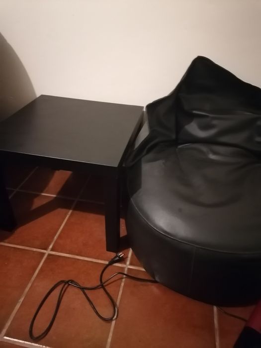 Mesa de centro preta