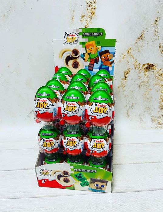 РОЗПРОДАЖ ОПТ Кіндер Minecraft / Kinder joy майнкрафт / Kinder Joy