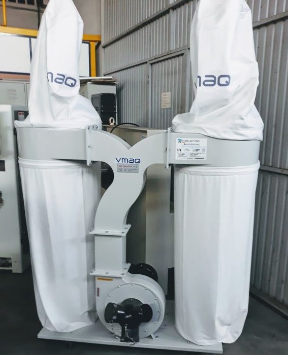 FM 300S-5 Aspirador Aspiração de poeiras 2sacos 380V  TORKE 5Cv novo