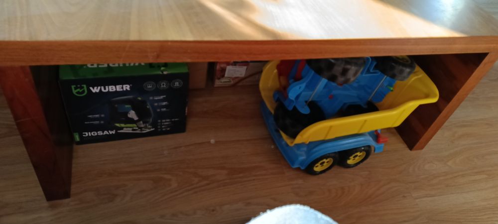 Ława prosta brązowa