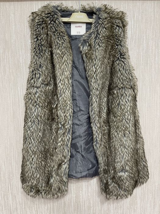 Жилетка pull&bear з штучного хутра