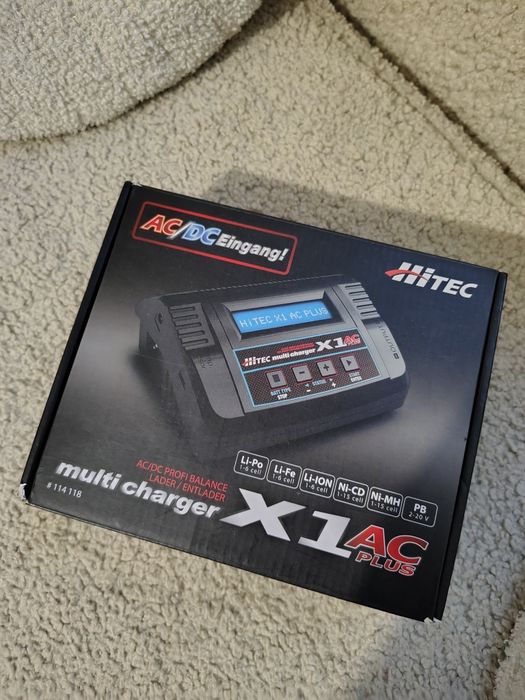 Ładowarka modelarska HITEC  X1 multi charger AC PLUS