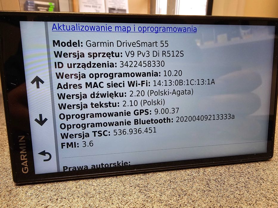 Nawigacja Garmin DriveSmart 55