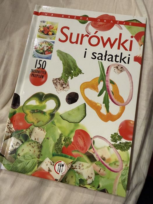 Książka Surówki i sałatki przepisy zdrowe