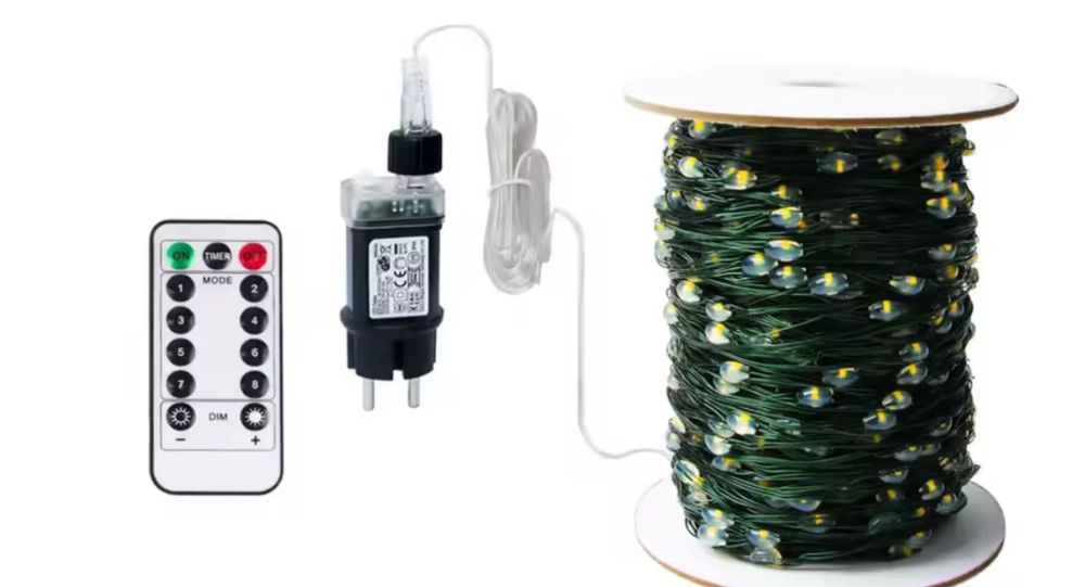 Гірлянда роса на ялинку 50 м 100 м 120 м 200 м