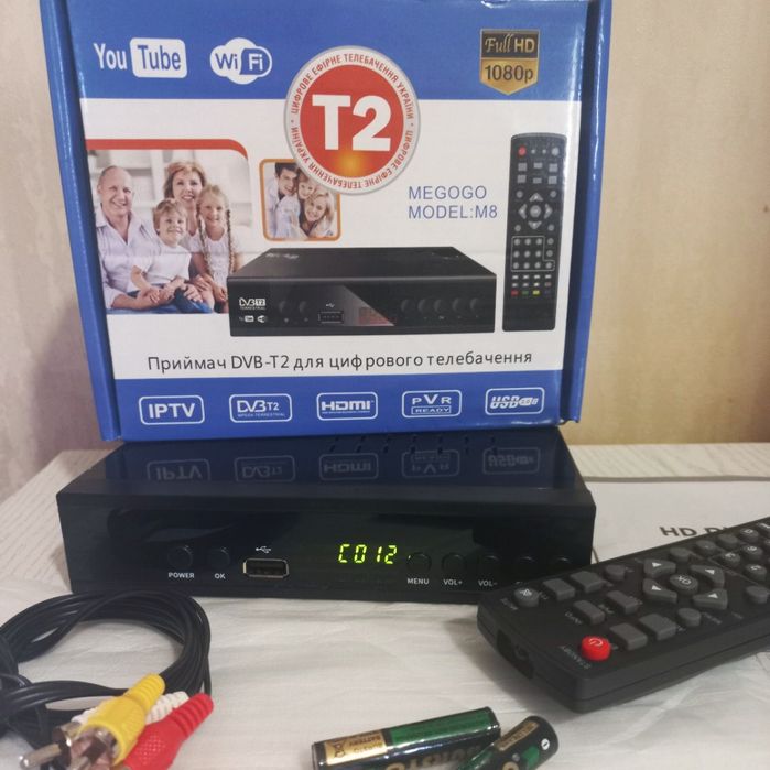 Т 2 тюнер . Приставка для телевізора