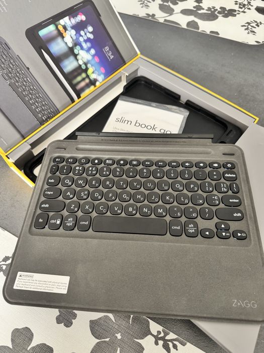 Чохол з клавіатурою ZAGG Slim Book Go iPad 11 pro 11”