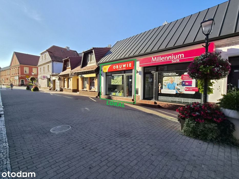 Gostyń - Deptak, Lokal 70 mkw. duża witryna