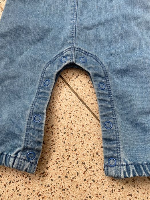 Jardineira ganga bebé MO