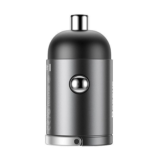 Baseus Tiny Star mini inteligentna ładowarka samochodowa Usb 30w Quick