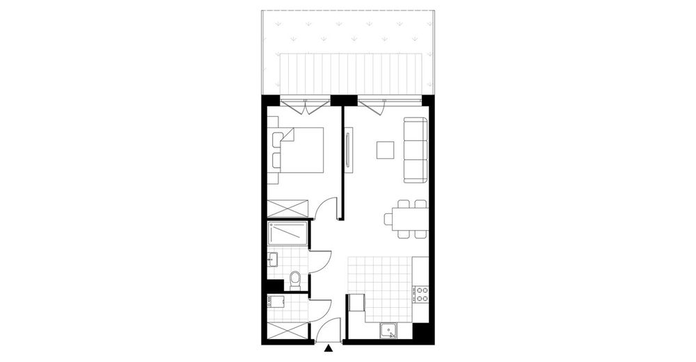 2-pokojowe mieszkanie 45m2 + ogródek