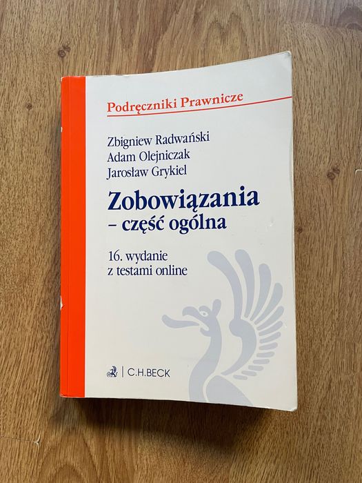Zobowiązania - część ogólna, C. H. Beck