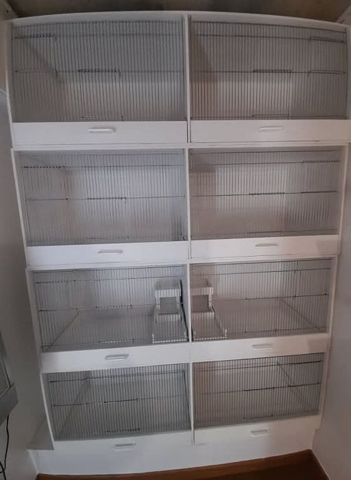 Gaiolas pvc para periquitos