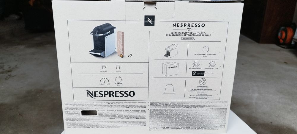 Nespresso Pixie Azul NOVA