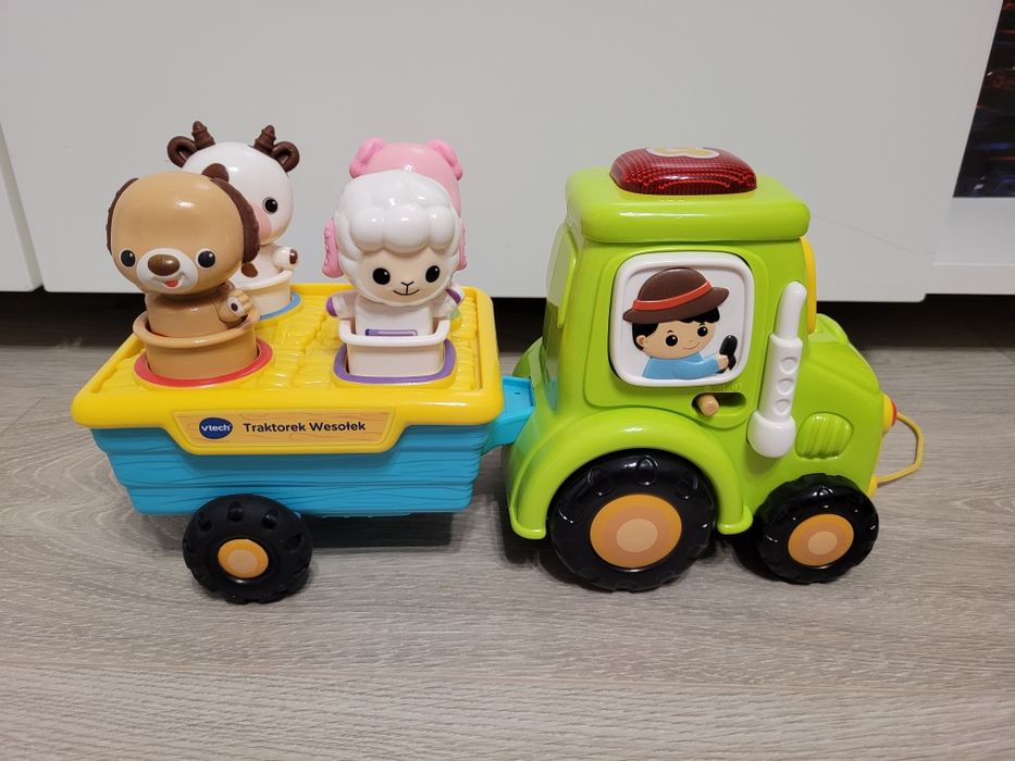 Traktorek Wesołek Interaktywny Nauka i Zabawa VTech