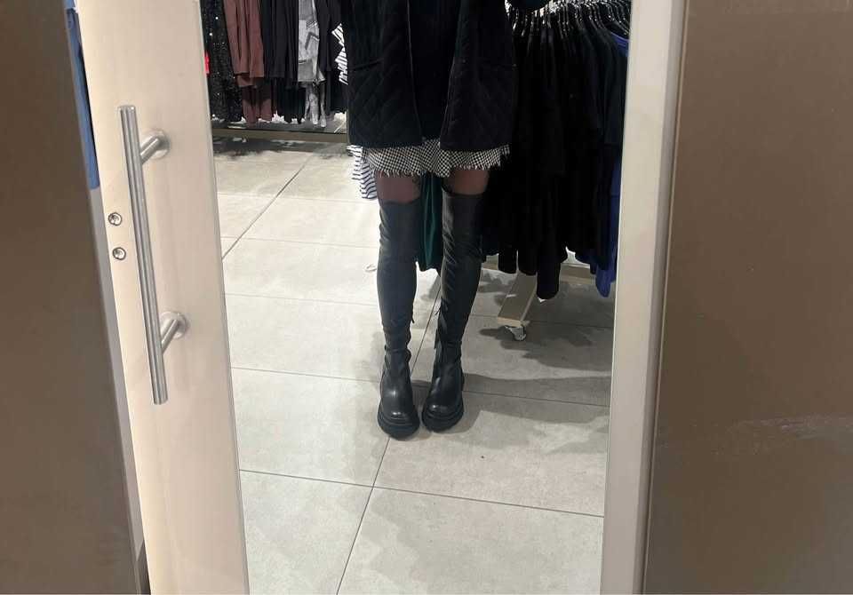 Black Leather Boots