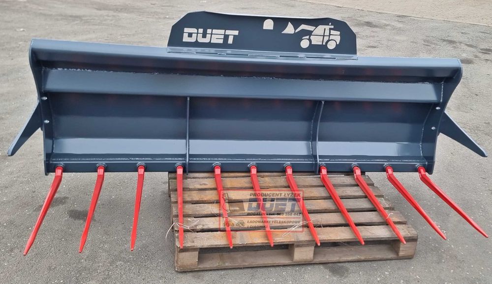 widły do obornika słomy gałęzi jcb manitou jlg merlo kramer claas