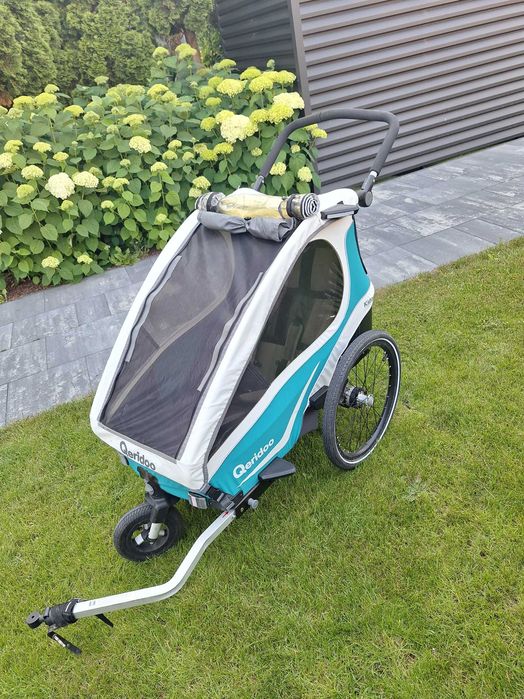 Przyczepa rowerowa dla dzieci Queridoo Kidgoo 1