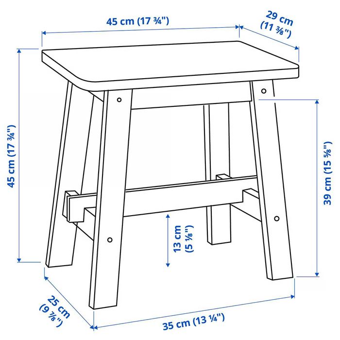 4 bancos Ikea Norraker